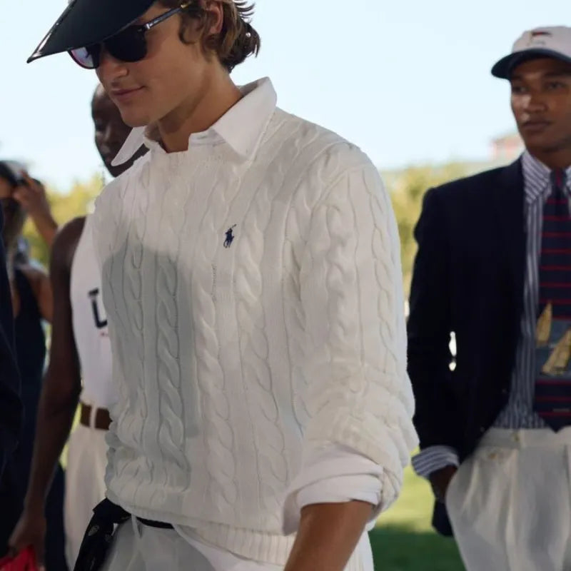 R&L Casual Long-Sleeve Knit Sweater®