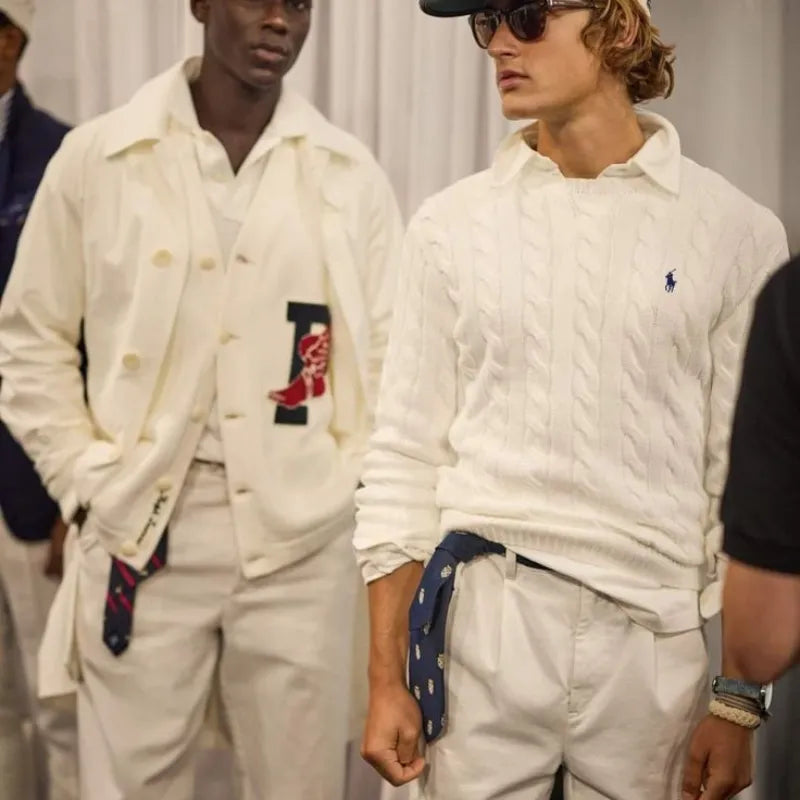 R&L Casual Long-Sleeve Knit Sweater®