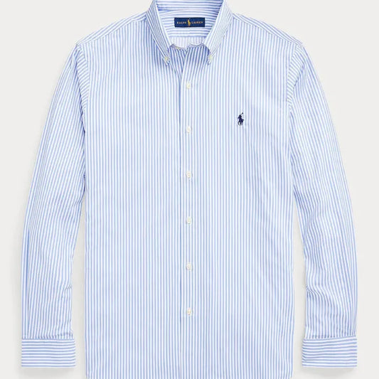 RL Slim Fit Striped TecStretch Dress Shirt®