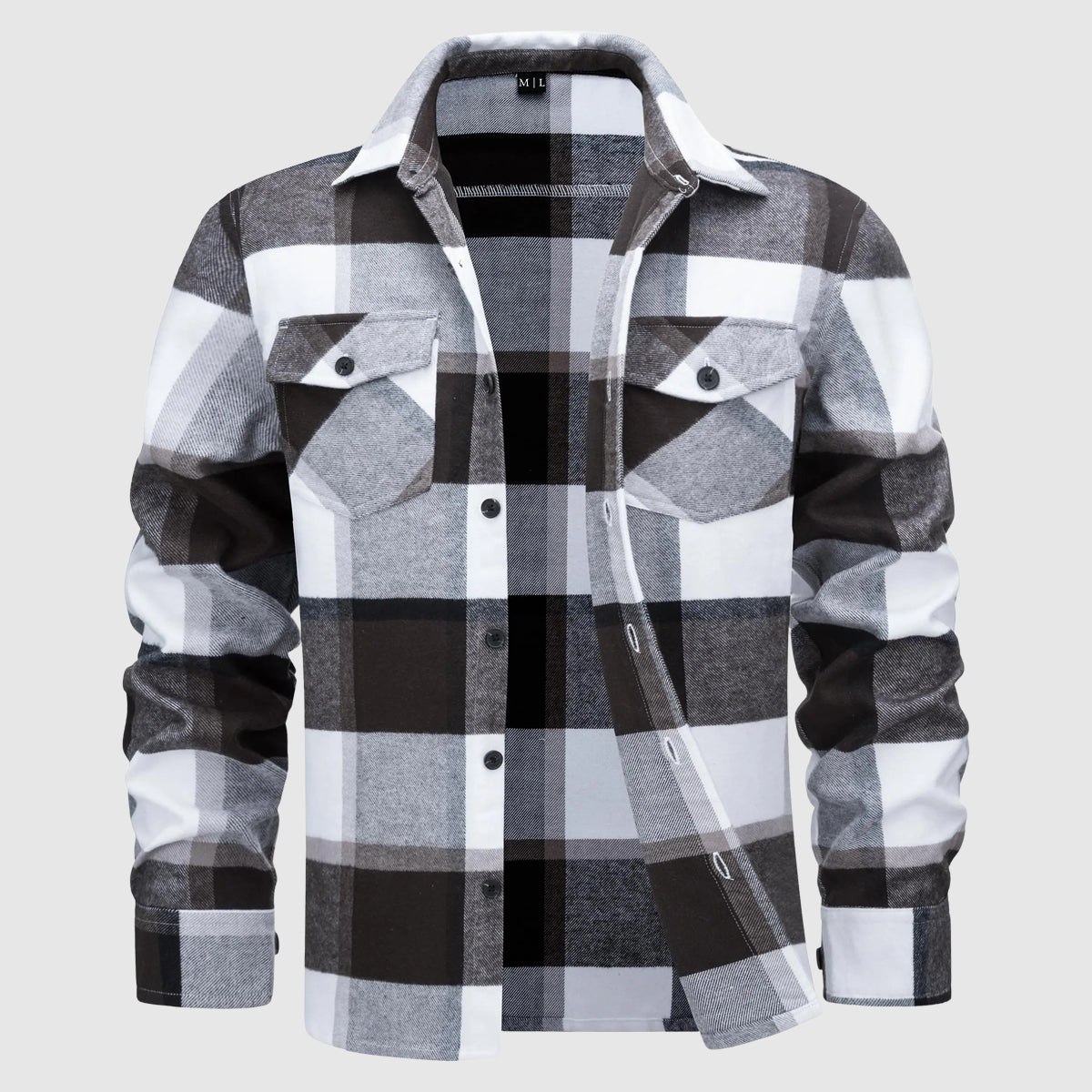 Alessandro Veneti Metro Check Flannel Shirt