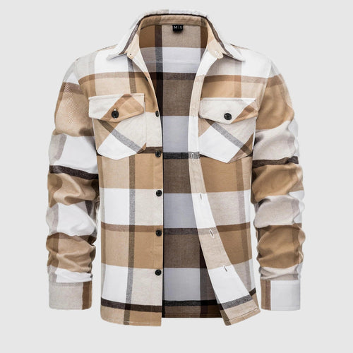 Alessandro Veneti Metro Check Flannel Shirt