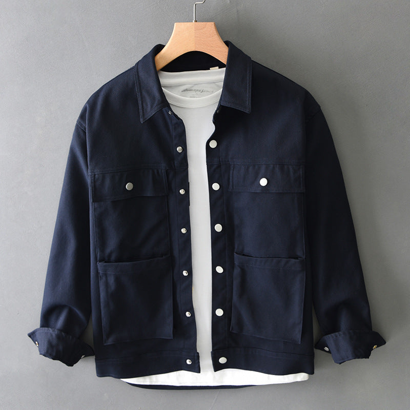 Alessandro Veneti Canvas Utility Jacket
