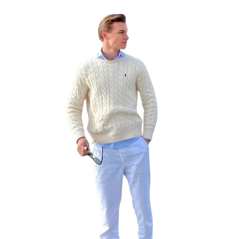 R&L Casual Long-Sleeve Knit Sweater®