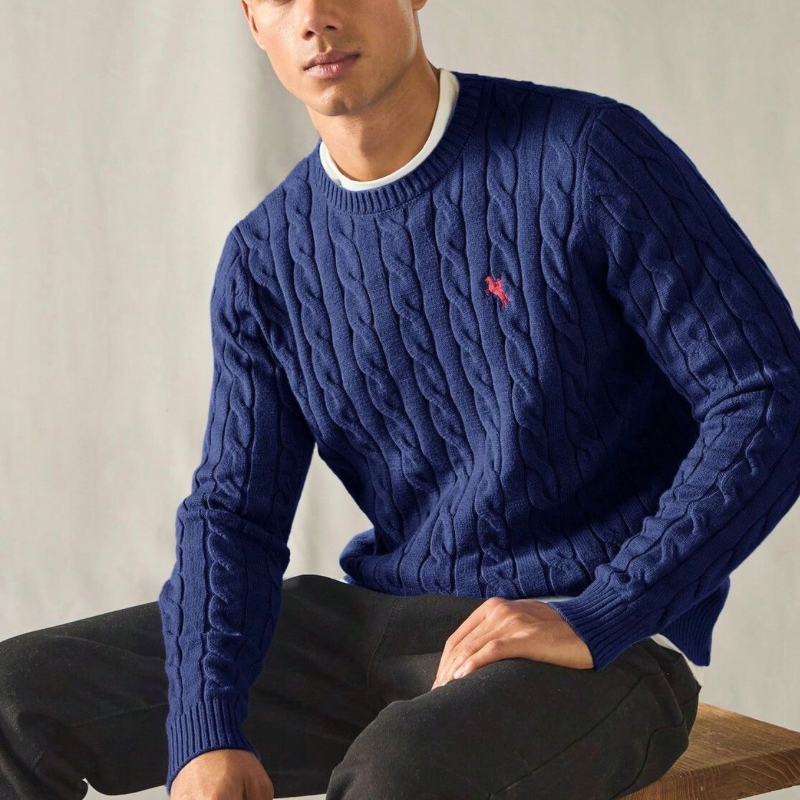 R&L Casual Long-Sleeve Knit Sweater®