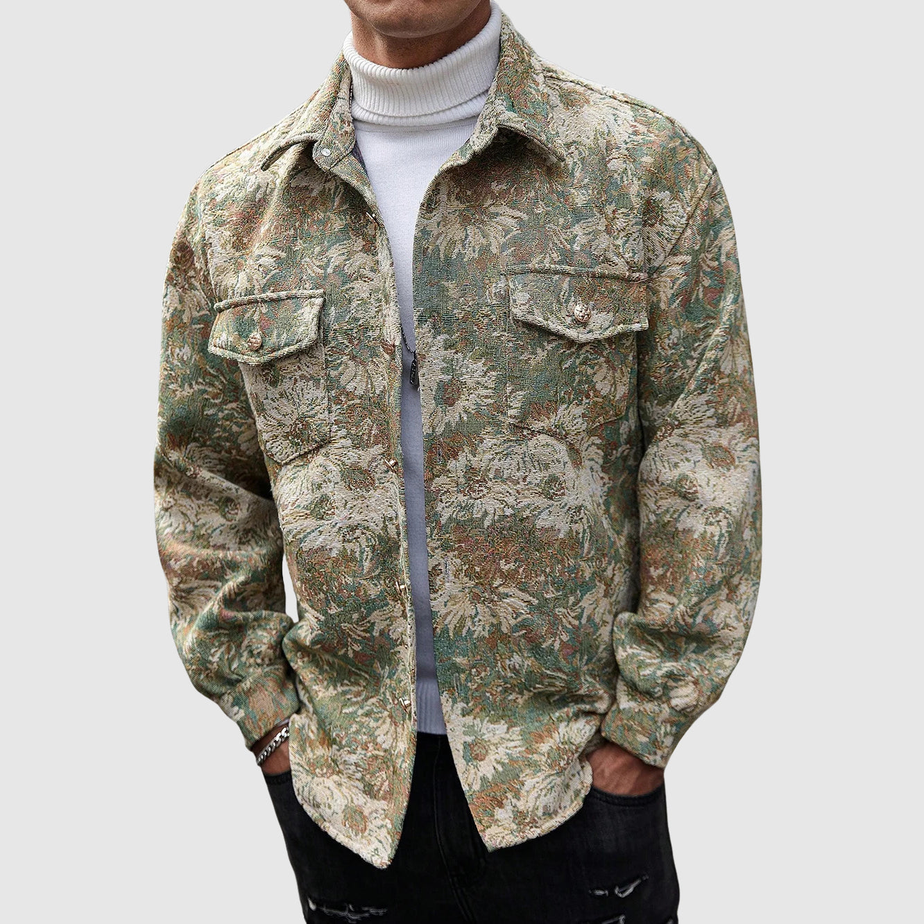 Lorenzo Vitali Casual Bloom Jacket
