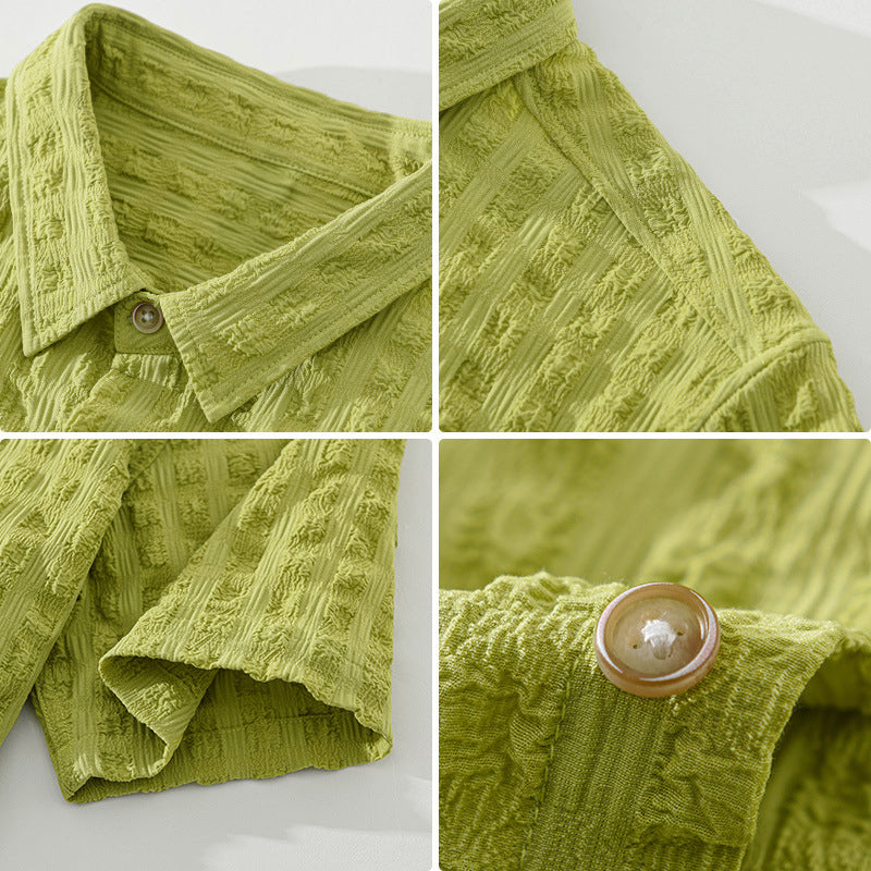 Lorenzo Vitali Lido Textured Shirt