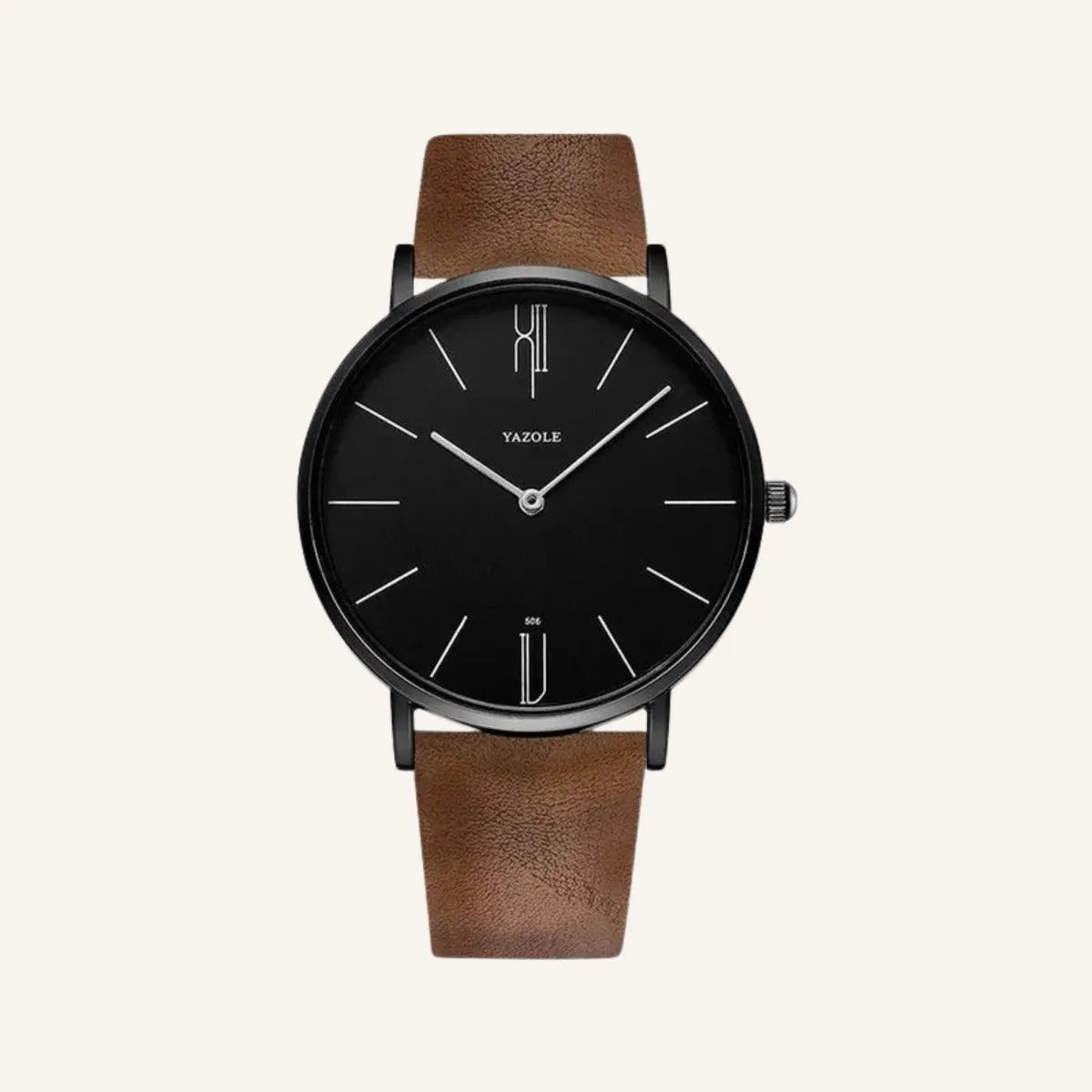 Relógio de Couro Old Money Drovic®