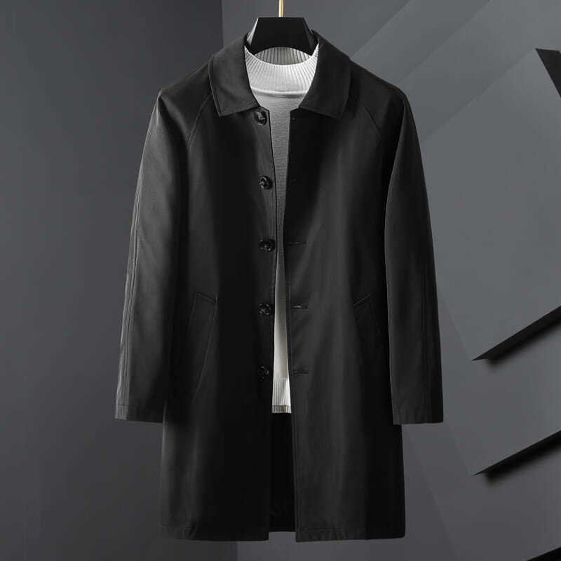 Roberto Russo Essential Classic Trench Coat