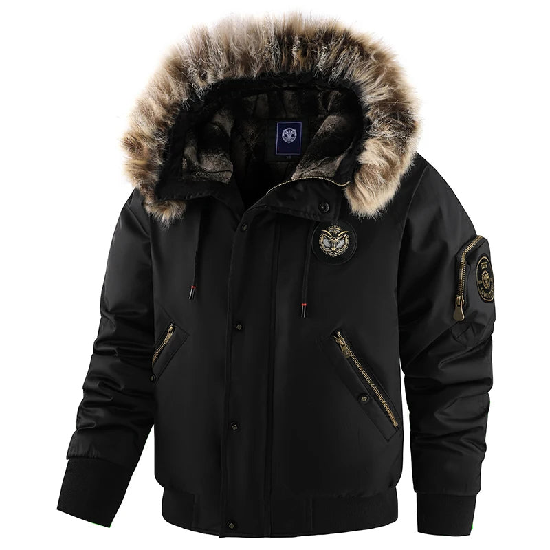 Thick Padded OutdoorPro Men’s Winter Jacket