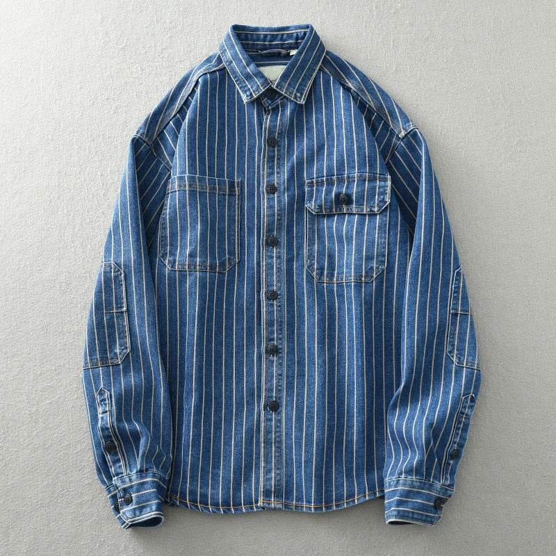 Vintage Denim Shirt by Roberto Russo