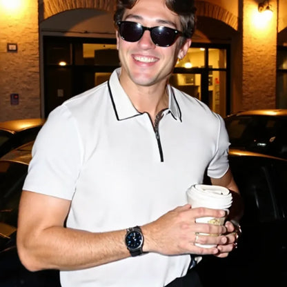 Marco Zip Men's Knitted Polo®