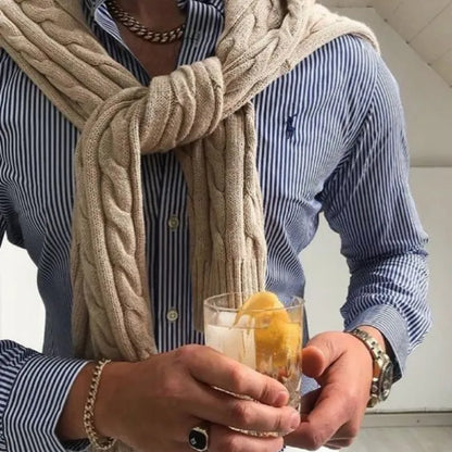 RL Slim Fit Striped TecStretch Dress Shirt®