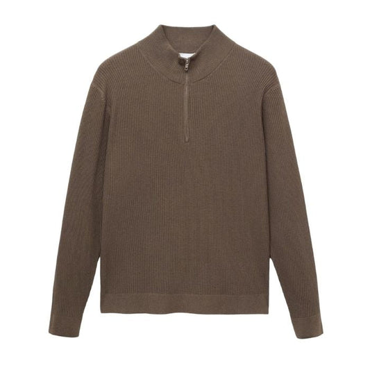 Men’s High Neck Zip Sweater®