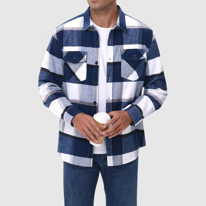 Alessandro Veneti Metro Check Flannel Shirt