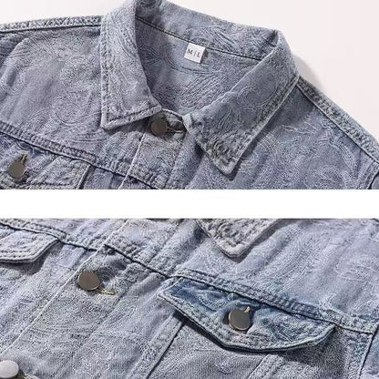 Alessandro Veneti Vintage Print Duo Set