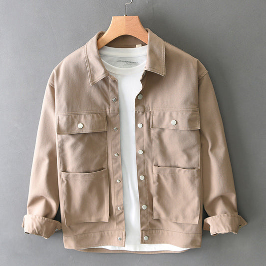 Alessandro Veneti Canvas Utility Jacket