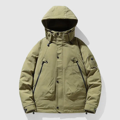 Detachable Hood Down-Filled Men Jacket