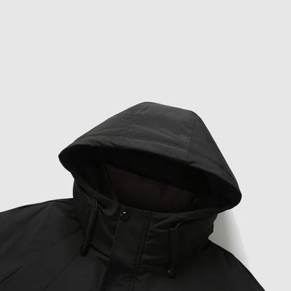 Detachable Hood Down-Filled Men Jacket