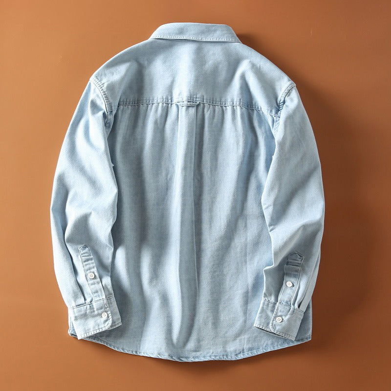 François Blanchet Retro Denim Shirt