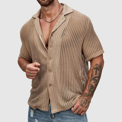 Lorenzo Vitali Hollow Knit Shirt
