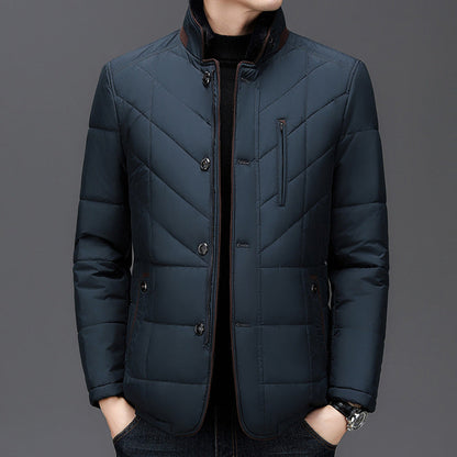 Men’s Quilted Insulated Winter Jacket