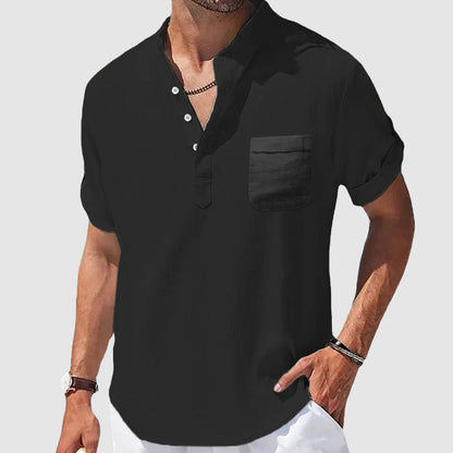Roberto Russo Sunwalk Henley Shirt