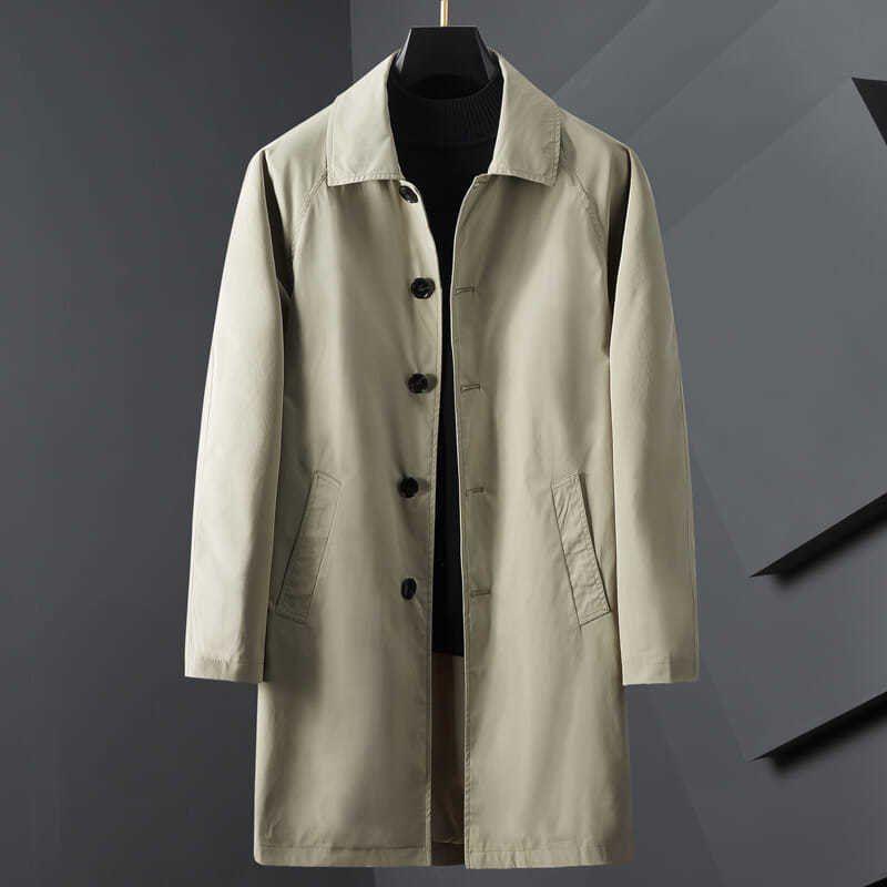 Roberto Russo Essential Classic Trench Coat