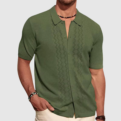 Roberto Russo Summer Knitted Shirt