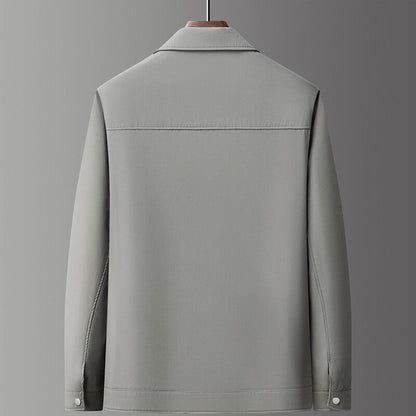 Tailored Luxury Smooth Finish Men’s Jacket