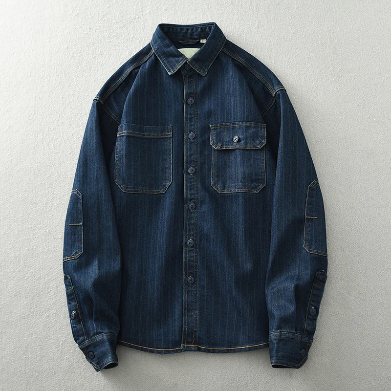 Vintage Denim Shirt by Roberto Russo