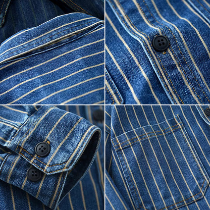 Vintage Denim Shirt by Roberto Russo