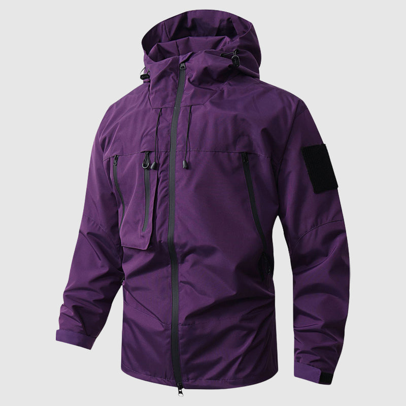 Waterproof Outdoor Hiking Hooded Men’s Jacket