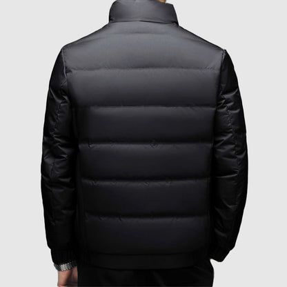Men’s Duck Down Winter Zip-Up Jacket